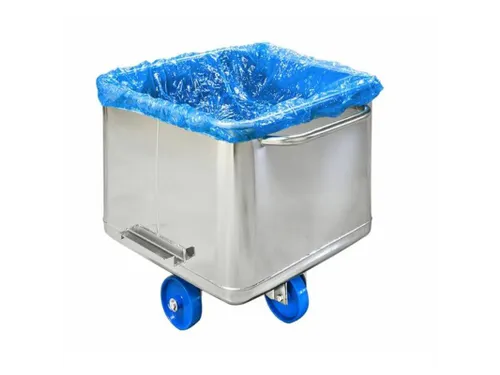 Afdekhoes voor normwagen PE 72x84x25cm elastiekband blauw 200 Stuks