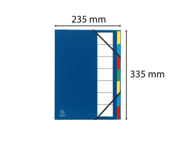 Sorteermap Ordonator Harmonika 9 vak ass
