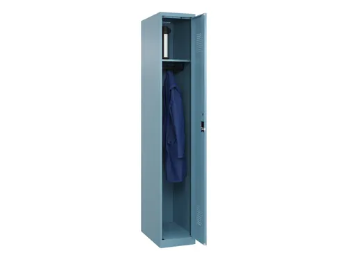 locker,HxBxD 1850x300x500mm,1vak,vak B 300mm,cil.-slot,staand op vloer