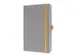 Cahier Linescape A5 gris clair ligné couverture rigide