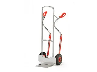 Aluminium Steekwagen A1330l 200kg Luchtbanden - 1