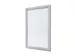 Vitrine d'affichage Verrouillable Extérieur Slim 6x A4 Argent