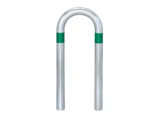 beschermbeugel,v. laadzuilen,boog,HxB 800x360mm,staal vuurverzinkt - 1