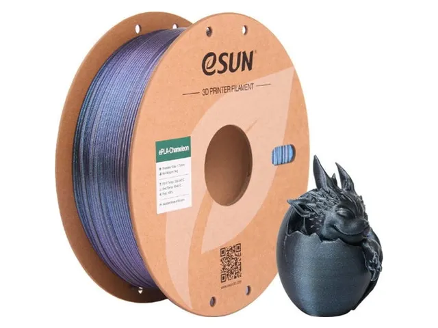eSUN 3D printer Filament ePLA Chameleon 1,75mm Tech Zwart 1kg