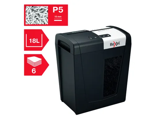 Papiervernietiger Rexel Secure MC6 snippers P-5 2x15mm