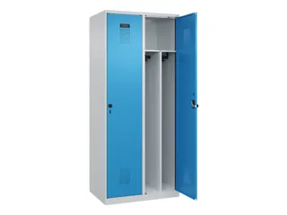 locker voor scheiding van kleding,HxBxD 1850x800x500mm,2vak - 1