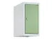 opzetkast,v. locker,1vak.,vak B 250mm,HxBxD 500x250x500mm,vleugeldeur