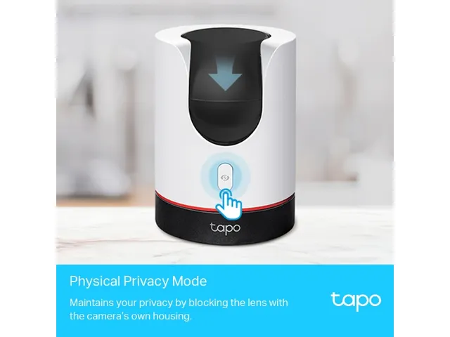 Caméra de sécurité Tapo C225 panoramique/inclinable blanc