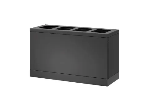 Unité de tri sélectif Bica Basic 831 4x10 litres