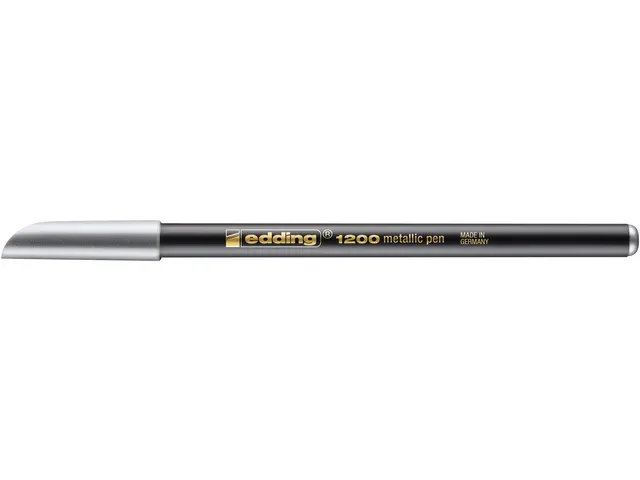 Fineliner Edding 1200 1mm or/argent 1mm blister de 2 pièces