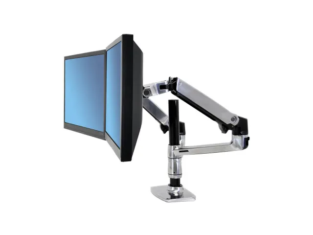 Monitorarm Lx Duo Vertical 2 schermen 24 Inch