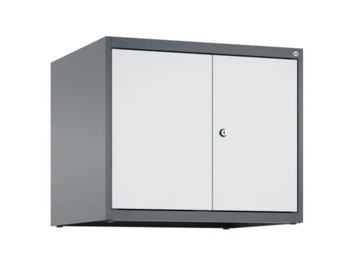 opzetkast,v. locker,2vak.,vak B 300mm,HxBxD 500x600x500mm,vleugeldeur