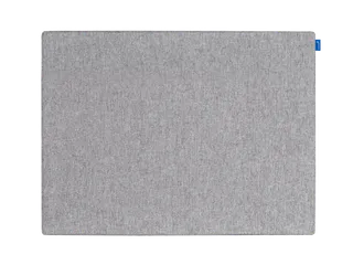 BOARD-UP akoestisch prikbord 75x50cm licht grijs - 1