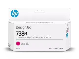 A24VNA HP 738M DNJ Ink Cartridge magenta 130ml - 1