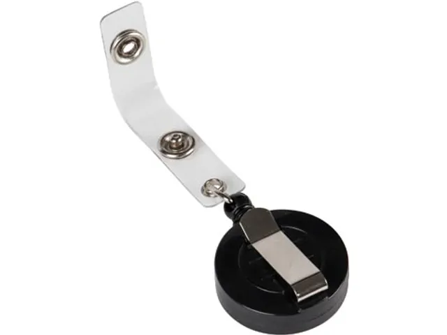 Afrolmechanisme Voor Badges Zwart Pak 10 Stuks