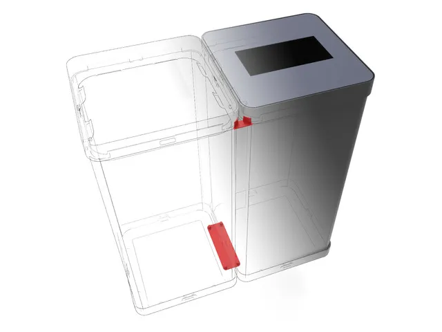 PBCORBN Recyclingbak GFT 50 L. zwart / groen