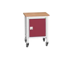 werkbank,verrijdbaar,HxBxD 930x700x600mm,multiplexblad - 1