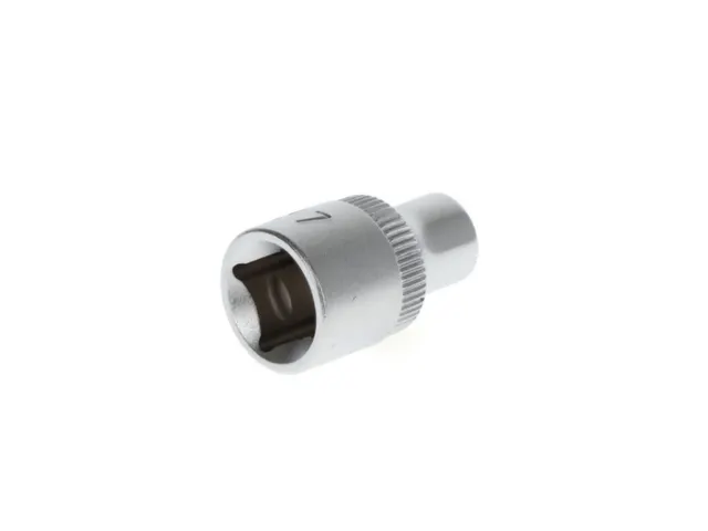 R51000704 Dopsleutel 3/8 inch zeskant 7mm lengte 28mm