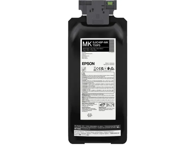 Epson SJIC48P-MK inktcartridge mat zwart 480ml