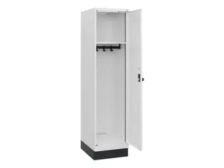 schoollocker,HxBxD 1630x400x500mm,1vak,vak B 400mm,draaigrendel,sokkel - 1