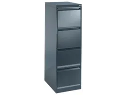 fichekast,HxBxD 1357x433x590mm,1baan,romp RAL7021,front RAL7021
