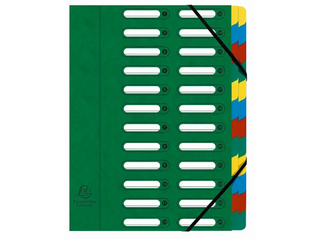 Sorteermap Harmonika vensters 24vak ass