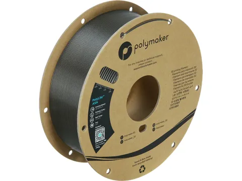 ASA 1,75mm donkergrijs groen 1kg PolyLite 3D Filament