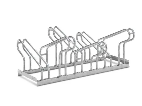 Fiets-Beugelrek L 1050Mm 2X3Plaatsen Schroefbaar Dubbelzijdig Verzinkt