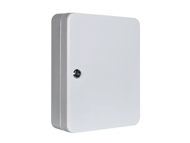 Sleutelkast Staalplaat Hxbxd 300X240X80Mm 28Haakjes Lichtgrijs Ral7035