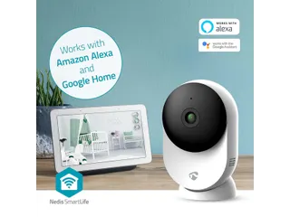 Beveiligingscamera Nedis Smartlife Wifi indoor 3MP Full HD 1296p wit - 8