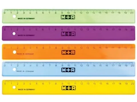 Lat, Uit Plastic, Assorti Kleuren, 20 Cm