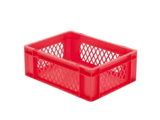 Euronorm-Stapelbak 13l H X L X B 145x400x300mm Rood - 1