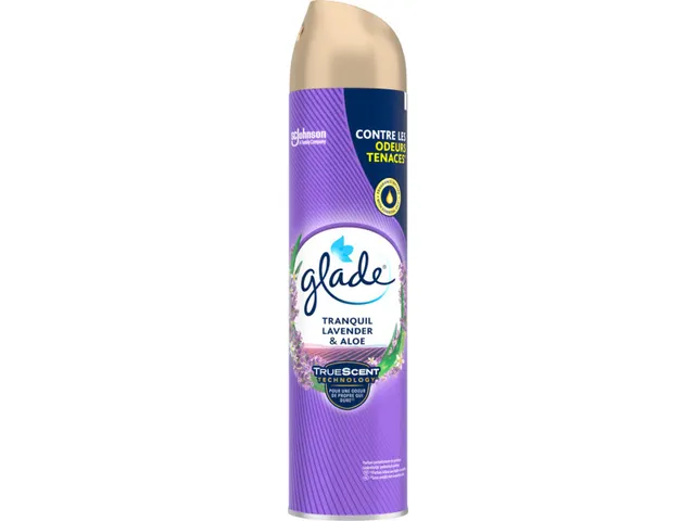 Luchtverfrisser Glade Tranquil Lavender Aloe 6x300ml