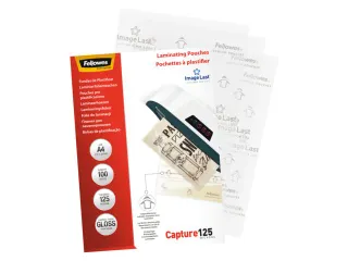 Lamineerhoes Fellowes A4 125 Micron glanzend - 4