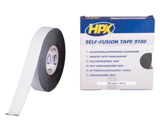 Zelffuserende Tape - 19mm x 10m - Zwart - 1