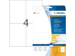 Correctie Etiket Herma 4229 105x148mm A6 Wit 100 stuks