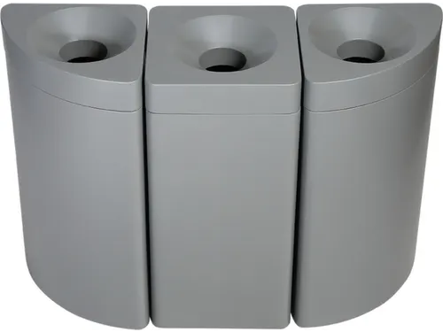 afvalbak,zelfblussend,40l,HxBxD 760x350x350mm,kop grijs