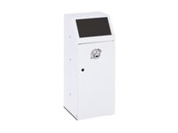 Afvalverzamelaar 69 liter klemring sticker restafval deur antraciet