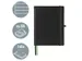 Cahier Leitz Complete couverture rigide iPad ligné noir