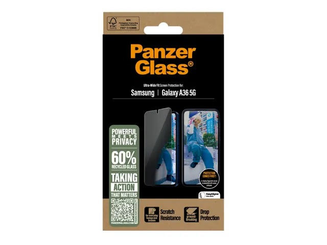 PanzerGlass 2-Way Privacy Screen Protector Samsung Galaxy A36 5G |
