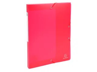Klasseerdoos Chromal ine PP rug25mm rood - 2