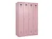 locker voor scheiding van kleding,HxBxD 1850x1200x500mm,4vak