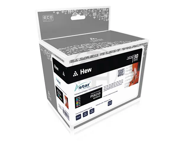AS46363 ASTAR HP 363XL/363 PS Inkt cmyk gy/lg/pc/pm XXL rebuilt Chip