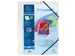 Kreacover Elastomap A4 Transparant Polypropyleen Met 3 Kleppen