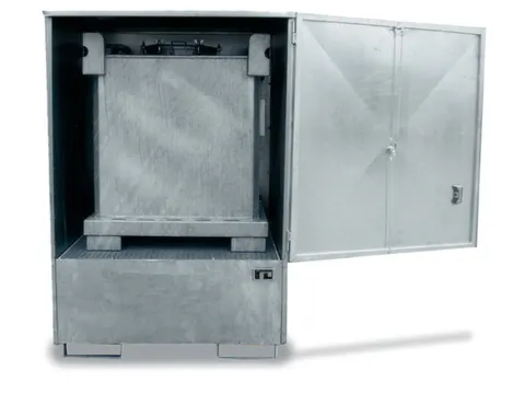 Depot V. Gevaarlijke Stoffen 1475x1490x1800mm V. 4x200l Vol. 450l