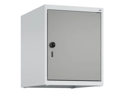 opzetkast,v. locker,1vak.,vak B 400mm,HxBxD 500x400x500mm,draaigrendel
