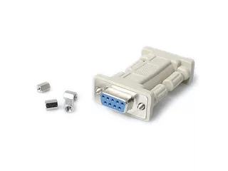 DB9 RS232 Seriële Nulmodem Adapter - F/F - 4