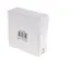 Etiket Rillprint 25mm op rol transparant 500 stuks