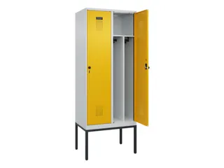 locker voor scheiding van kleding,HxBxD 2120x800x500mm,2vak - 1