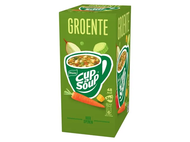 Cup a Soup Knorr groente 140ml doos 24 stuks